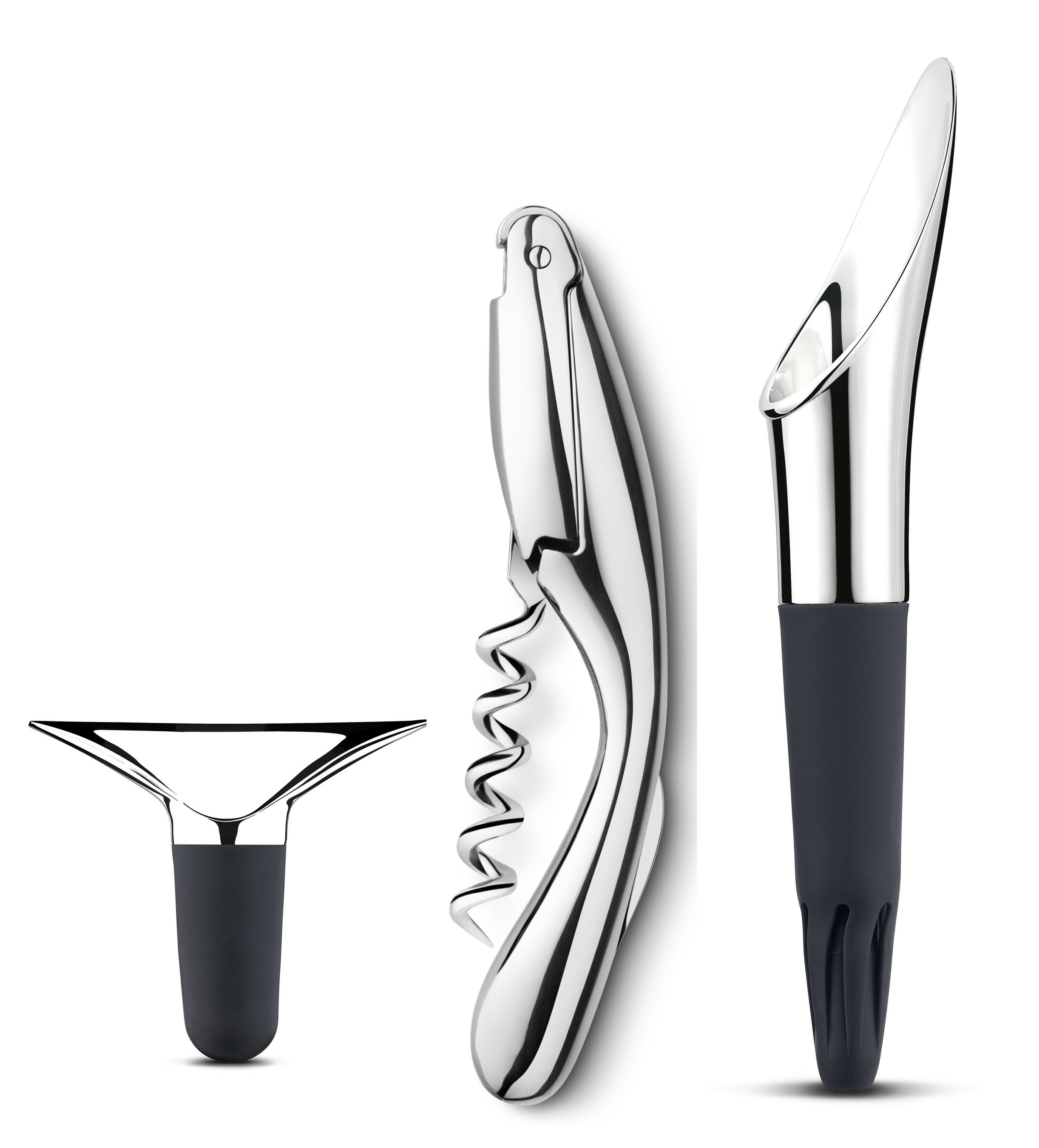 Crafthouse Signature Bottle Opener and Waiters Corkscrew Set