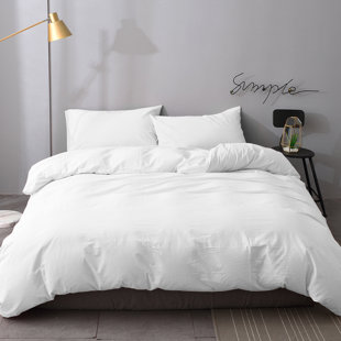 Percale Solid Colour Duvet Cover