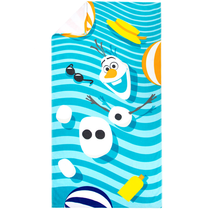 Frozen 'Crazy for Summer' Beach Towel Standard 100% Cotton