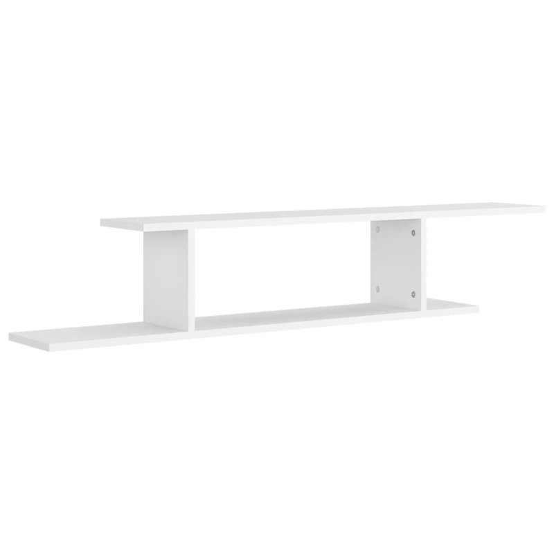 Lajerrica 2 Piece Accent Shelf, White