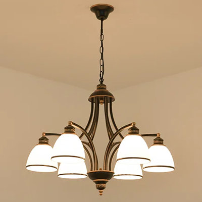 Escarment 6 - Light Dimmable Empire Chandelier