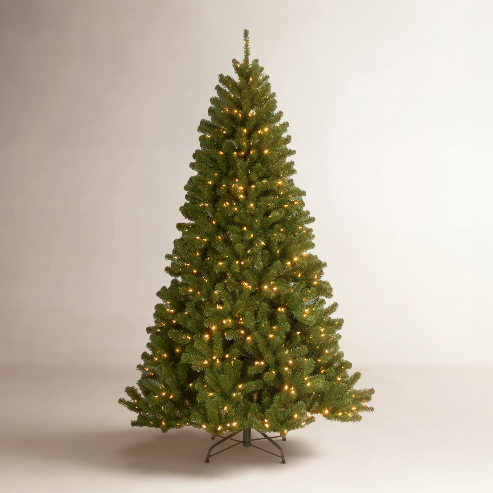 Pre-Lit Spruce Christmas Tree, 9' H