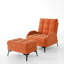 Affric 60cm Wide Velvet Wing Chair Recliner-2130332477
