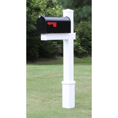 Johnson Decorative Post Mounted Mailbox -  4Ever Products, MB_Johnson_4Ever