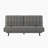 Lihi 79.5'' Modern & Contemporary Chenille Convertible Sofa Bed with Drop-Down Back, Tufted Details-1529939556
