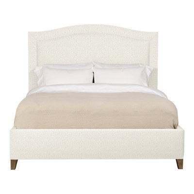 Caroline/Casey Queen Upholstered Low Profile Panel Bed