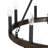 Adriana 15-Light 2-Tier Dimmable Wagon Wheel Chandelier-1724791250