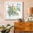 Flower Study I - Vintage Botanical Print, Matted and Framed Under Glass, Living Room and Dining Room Wall Art-524724569-524724561-524670337