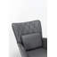 Comfortable Rocking Glider Chair With Lumbar Pillow And Ottoman For Nursery, Living Room, Or Bedroom