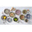 SIMI 24 Piece Porcelain Dinnerware Set, Service For 6
