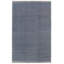Tapis bleu marine et ivoire à motif de chevrons tissé à la main pour l'intérieur et l'extérieur Herringbone-16308086