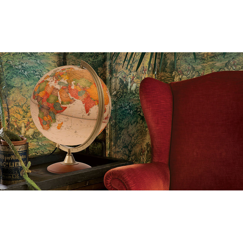 Nova Wood Tabletop Globe