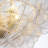 Dimmable 8 - Light 32" Modern Textured Glass Bubble Chandelier