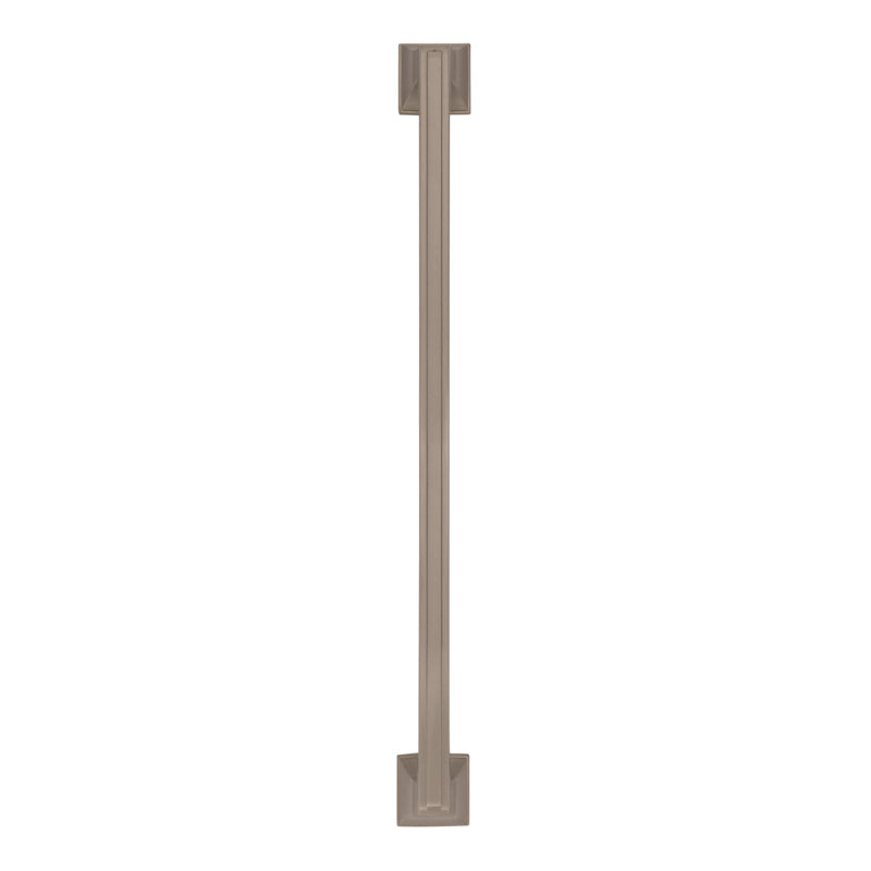Poignée Mulholland, Nickel satiné, 18"