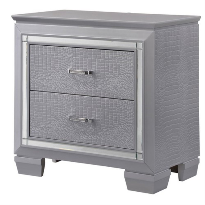 Dayvonne 17.5'' W Solid Wood Nightstand