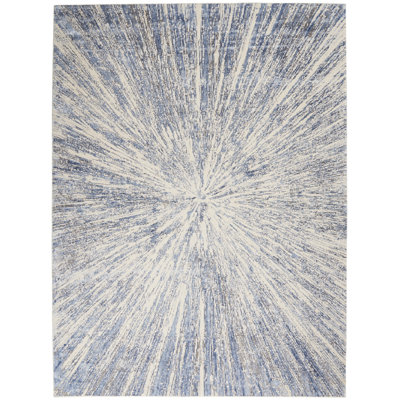 Tapis bleu