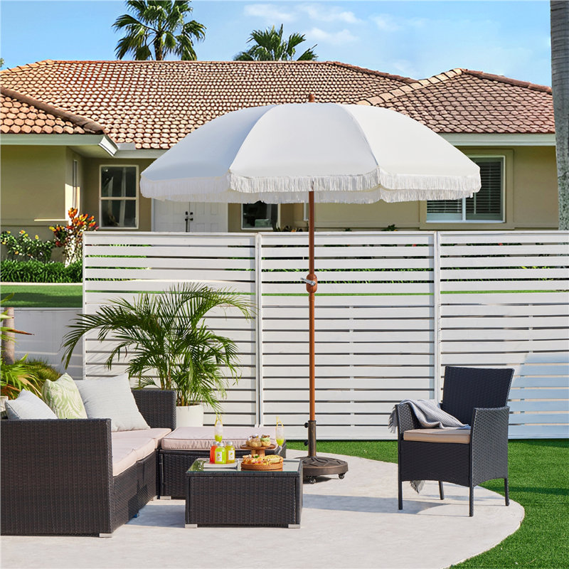 Tilt Parasol, 215cm W x 215cm D