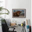 Woolly Coat - Single Picture Frame Print-2083614778
