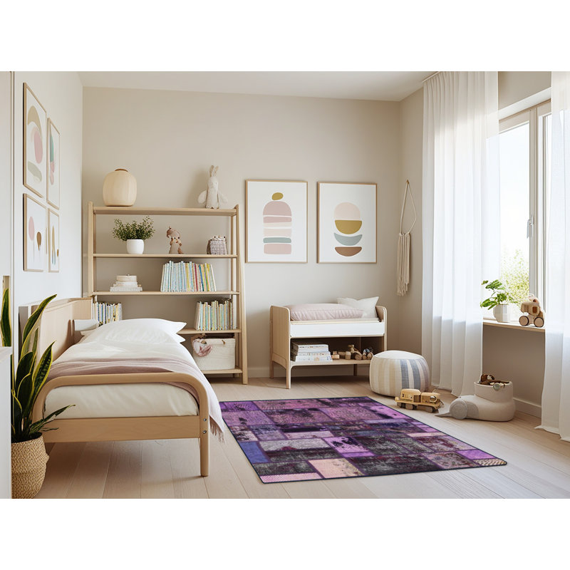 Abstract Indoor Rug, Rectangle 4' x 6'