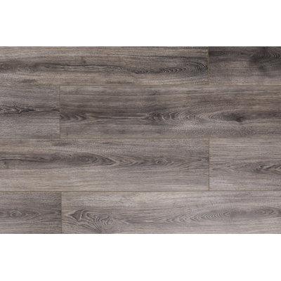 Revêtement de sol stratifié 8 po x 48 po x 12 mm Marquis