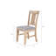 Chaise de salle à manger (ensemble de 2 pièces)