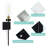 2-Pack Modern Rechargeable Wall Sconce, Dimmable Wall Light With Touch and Remote Control (Bulb Included)