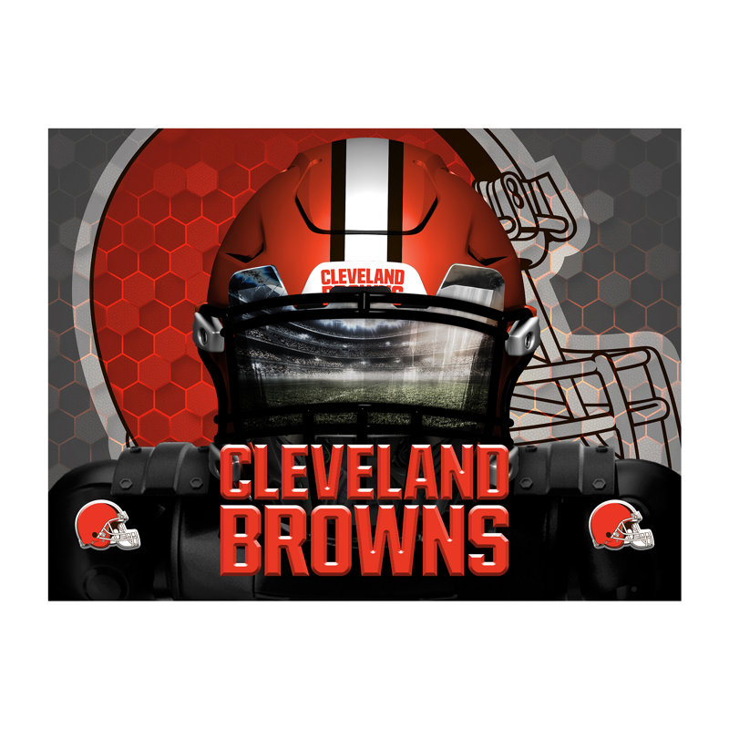 NFL Cleveland Browns, masque 3D, 500 pièces, Cleveland Browns