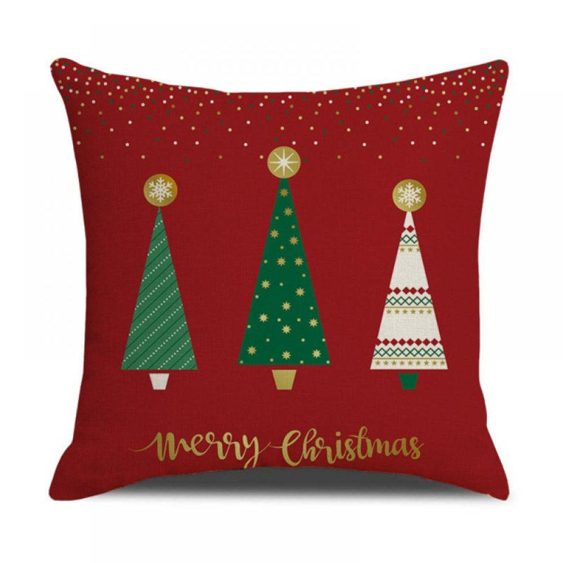  Housse de coussin d'intérieur 100% lin