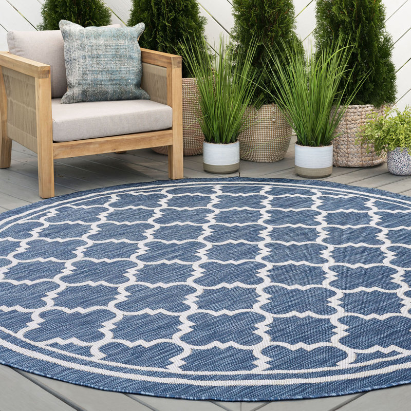 Danesfield Indoor / Outdoor Rug, Round 5'3"