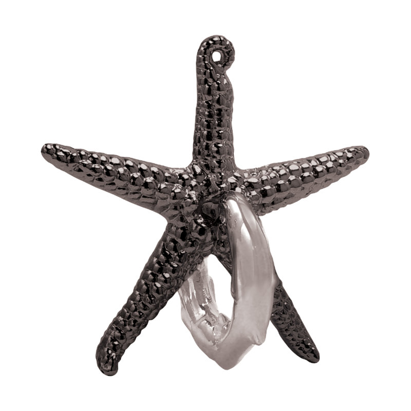 Étoile de mer Hanayama niveau 2 casse-tête, Noir / blanc