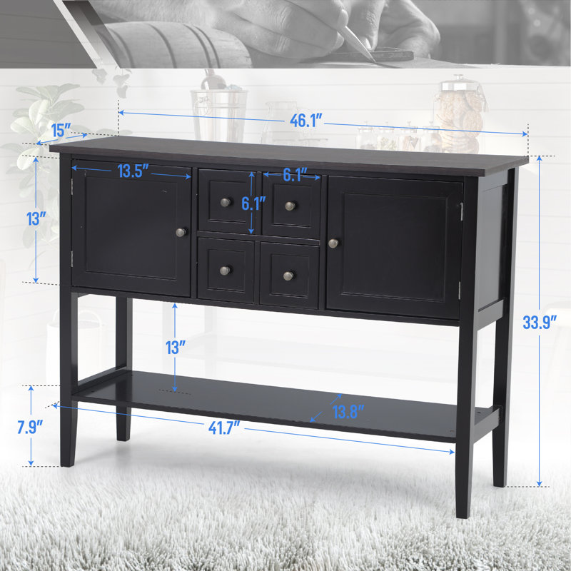 B Coffee Table, Black