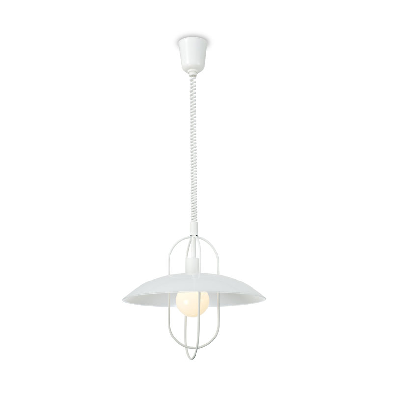 Giana 1 - Light Dome Pendant, Matte White