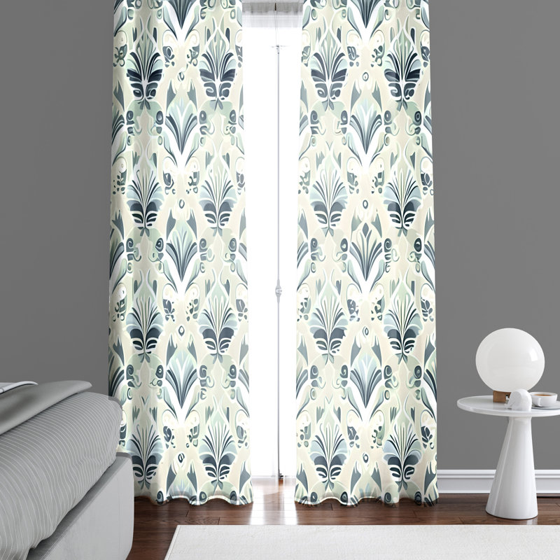 Paire de rideaux semi-transparents Dessirae, L 40 po x L 52 po