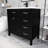 36” Freestanding Single Bathroom Vanity with Top-390495454