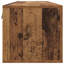 vidaXL Wall Cabinet Wall-mounted Engineered wood Storage Unit Rustic Design-1351054481
