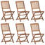 Porchella Folding Patio Dining Side Chair with Cushion-290089771