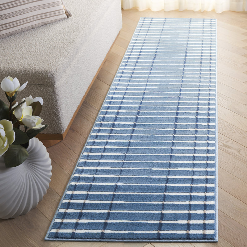 Maleah Performance Striped Rug, Runner 2'3" x 8'