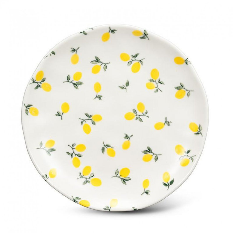 Assiette à apéritif citrons