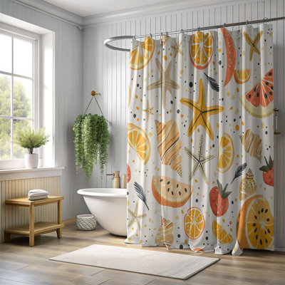 Sunny Days - Rideau de douche Premium