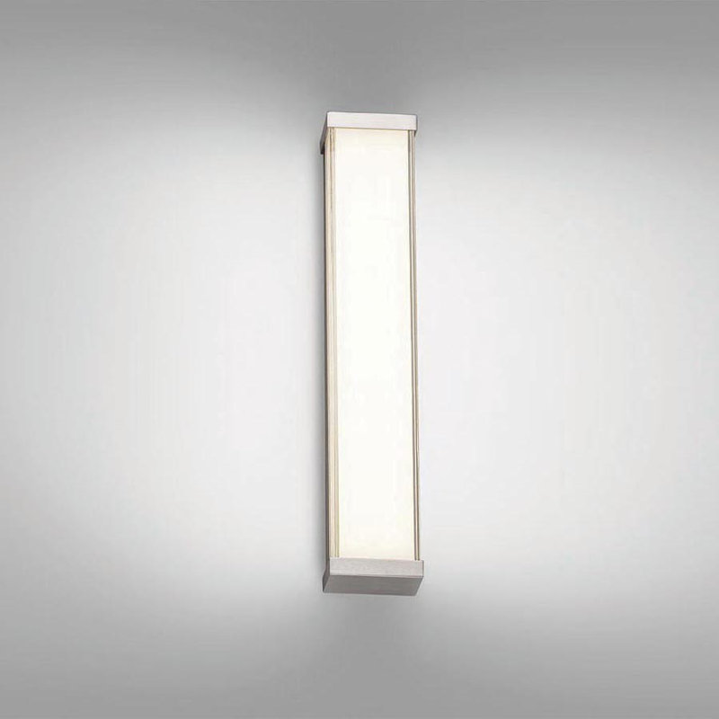Barre d'éclairage de salle de bain 1 lumière Konate, Chrome, 3000 K