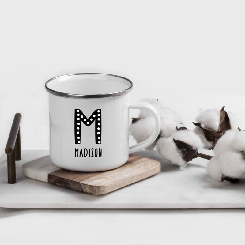 Deleena Stainless Steel Camping Mug