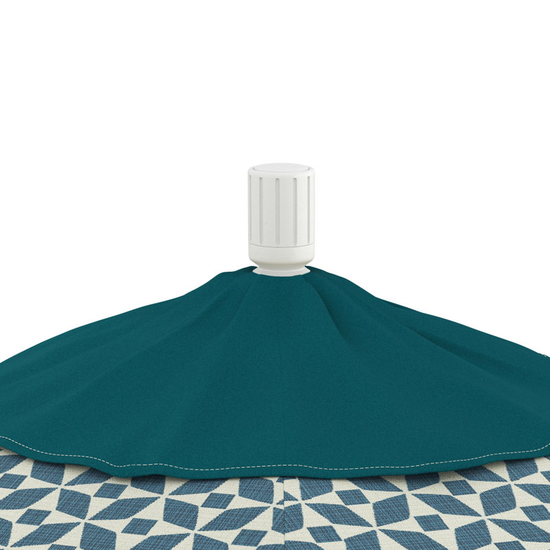 Parasol de marché 9 pi Santana Praneeth, Chapiteau turquoise - Pacifica Premium