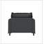 Module de canapé simple surdimensionné de 37 po pour canapé modulaire modulaire, fauteuil à assise large en chenille avec coussins, canapé-lit moderne et confortable rembourré pour salon, appartement, chambre à coucher, 2 couleurs