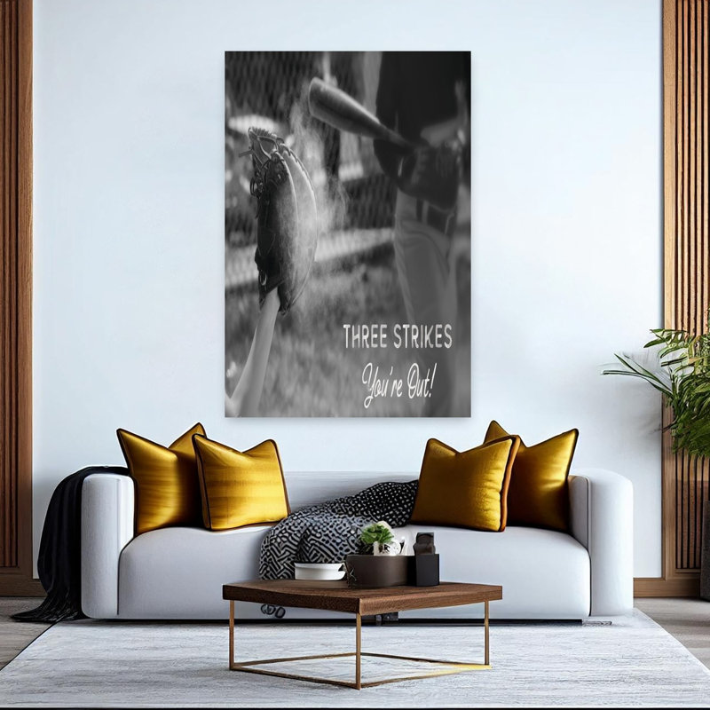 Three Strikes Contemporary Art, 40" H x 60" W