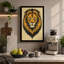 Noble Lion Rustic - Wrapped Canvas-1610108696-1610108699