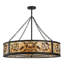 Personalized 13 - Light Drum Chandelier