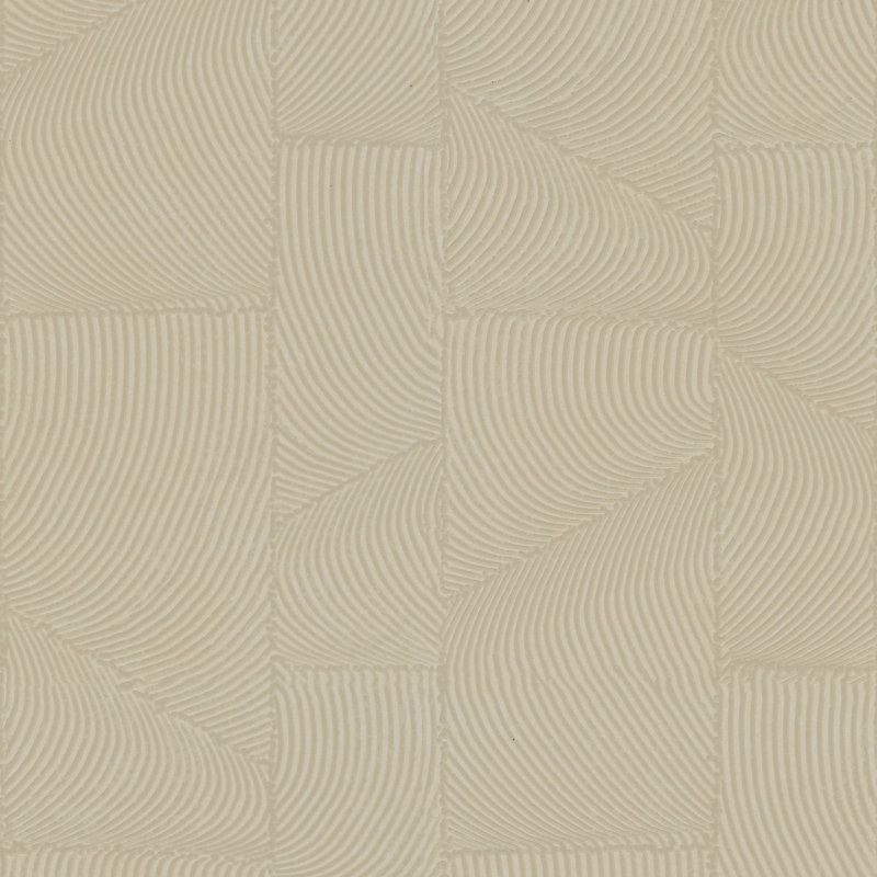 Rouleau de papier peint géométrique Terra Collection, Gris