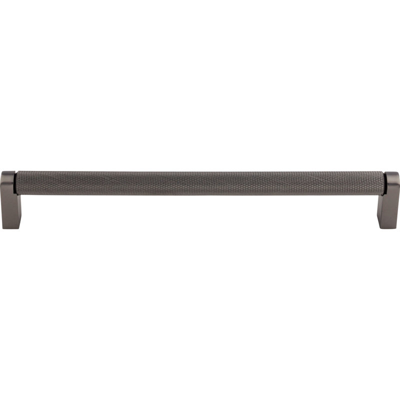 Ash Gray Steel Modern Industrial Bar Pull Handle