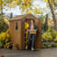 Keter Darwin Shed 4X6ft- Brown