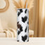 Gobelet personnalisé en fourrure de vache 20 oz avec couvercle et paille en acier inoxydable